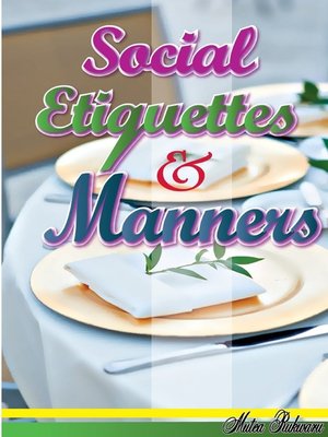 cover image of Social Etiquette & Manners